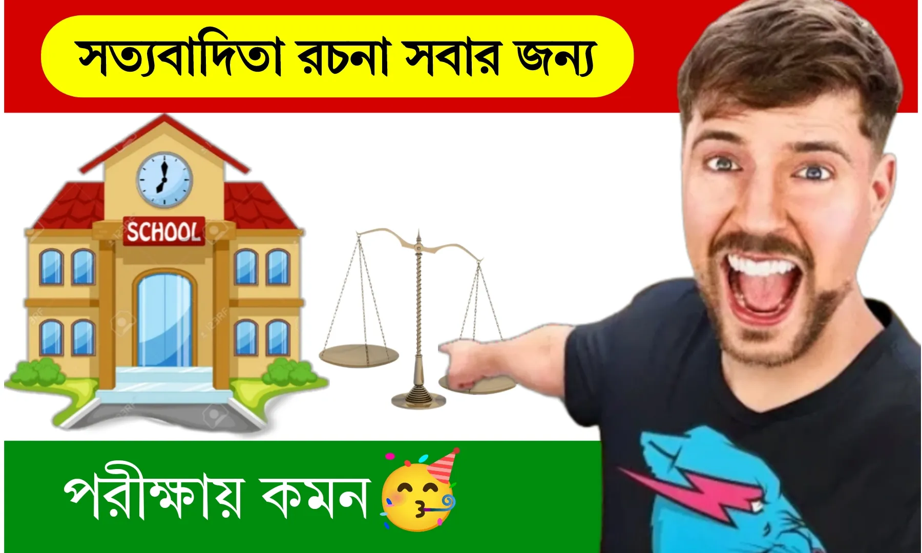 সত্যবাদিতা রচনা সকল শ্রেনীর জন্য