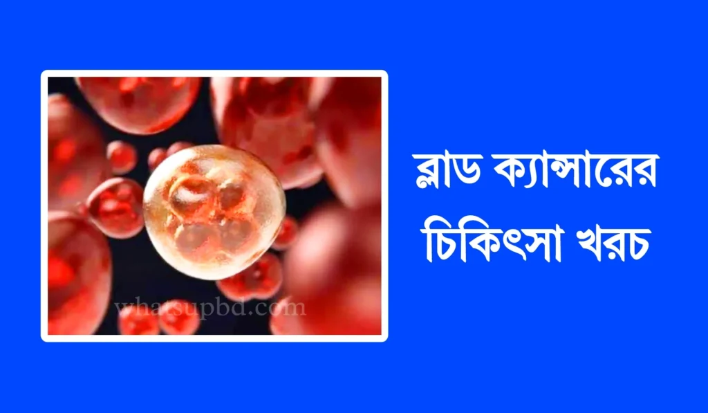 ব্লাড ক্যান্সারের চিকিৎসা খরচ