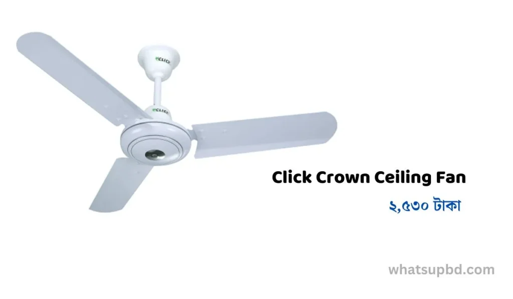 Click Crown Ceiling Fan