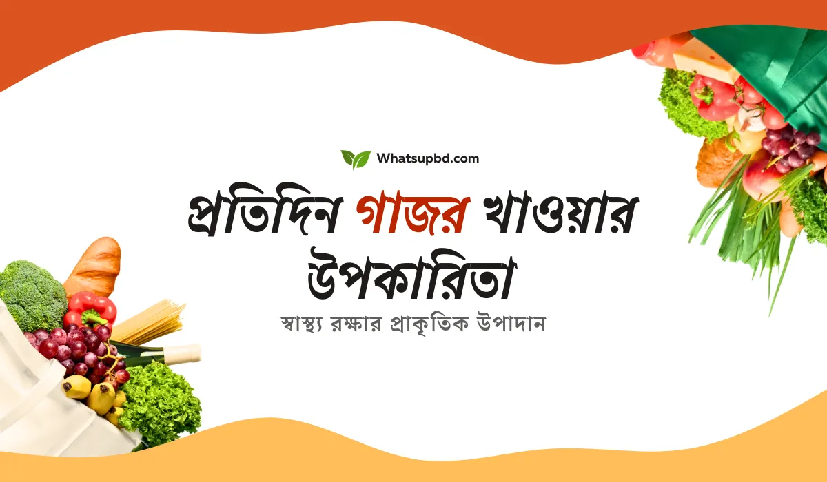 প্রতিদিন গাজর খাওয়ার উপকারিতা, গাজর খাওয়ার নিয়ম