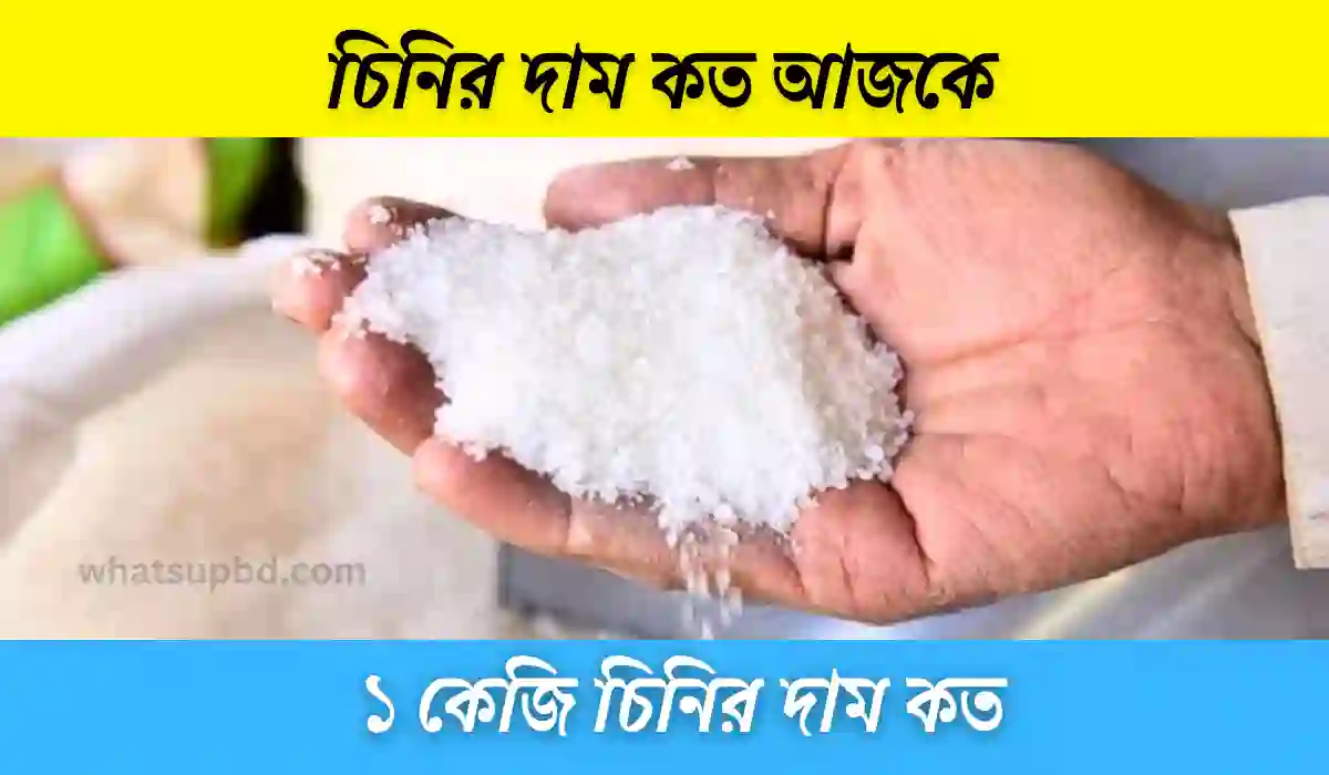 চিনির দাম কত আজকে, ১ কেজি চিনির দাম কত