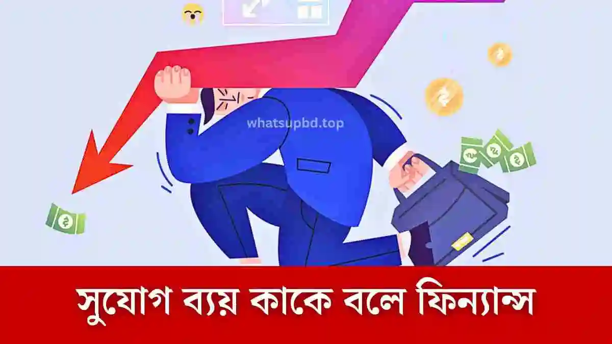 সুযোগ ব্যয় কাকে বলে ফিন্যান্স।